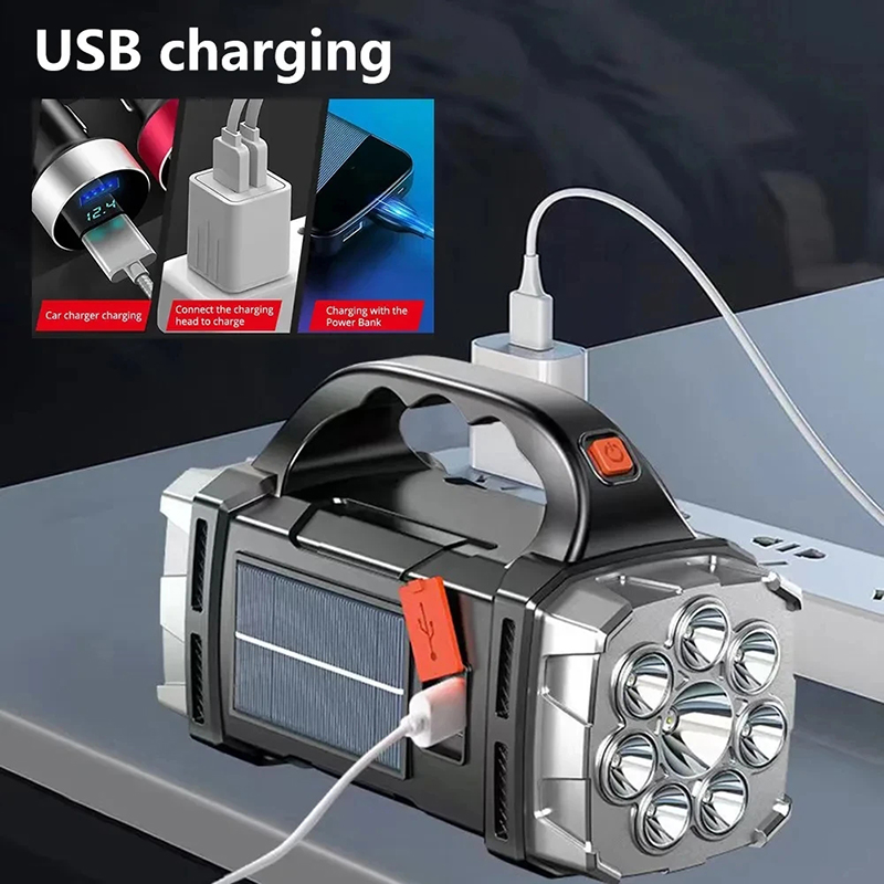 المحمولة قوية USB مصباح يدوي ق - مراجعة Outdoor Camping Lighting وسعره