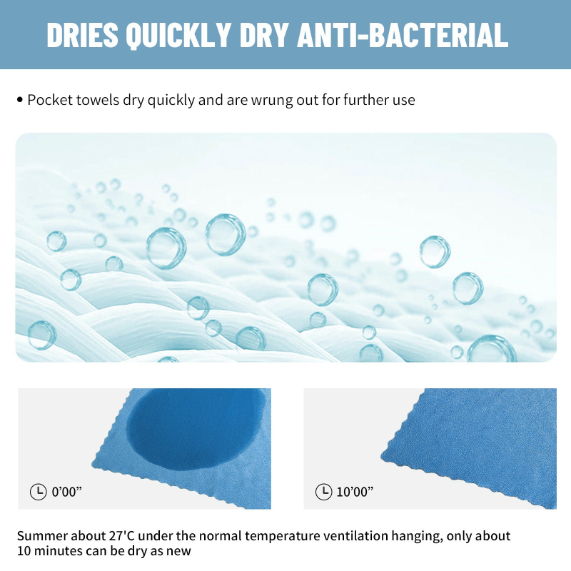 منشفة سريعة الجفاف من الألياف  - مراجعة Camp Towel Microfiber وسعره