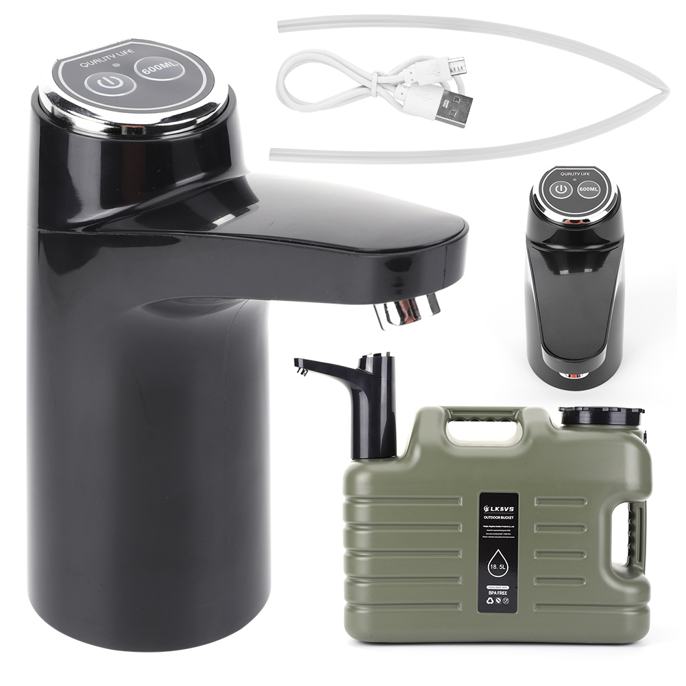 جهاز ضخ مياه لاسلكي قابل لإعاد - مراجعة Outdoor Camping Water Tank وسعره