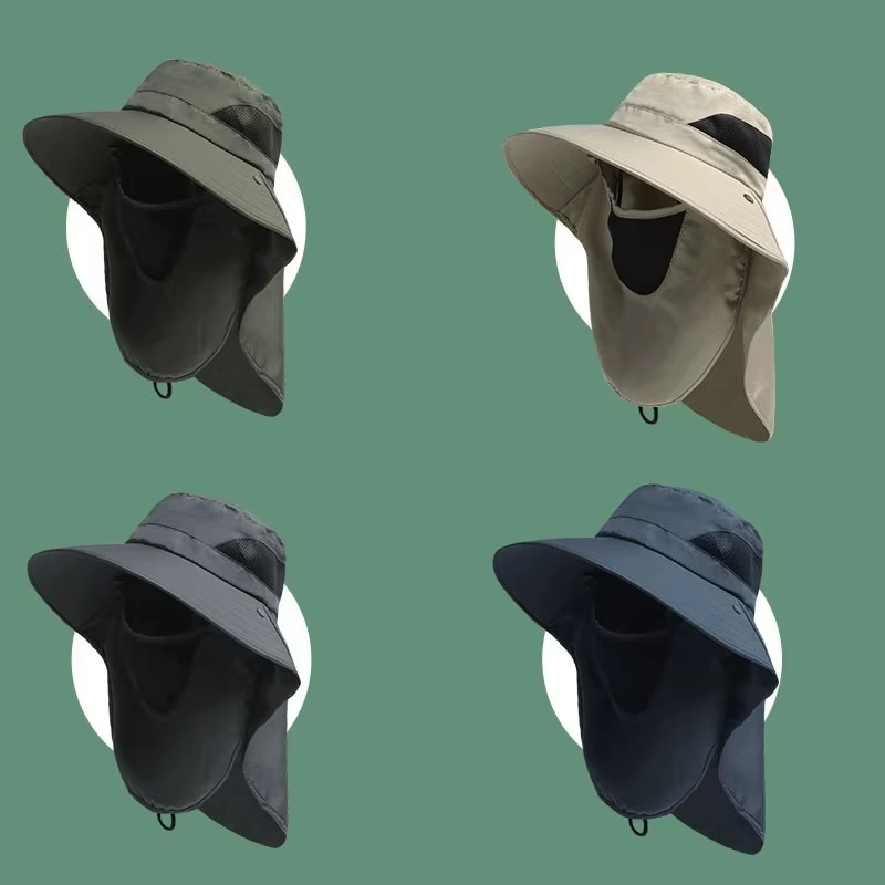 قبعة صيفية للحماية من الأشعة ف - مراجعة Outdoor Camping Hat وسعره