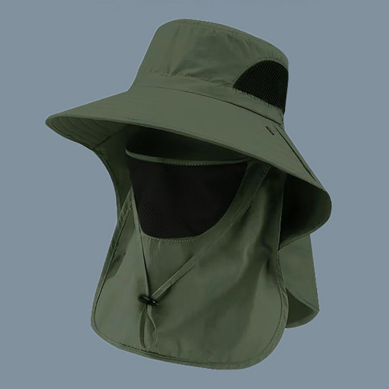 قبعة صيفية للحماية من الأشعة ف - مراجعة Outdoor Camping Hat وسعره