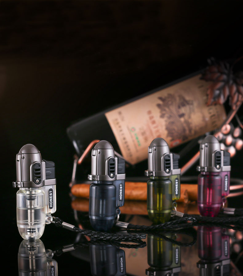 صادقة صغيرة يندبروف بندقية رذا - مراجعة Outdoor Windproof Lighter وسعره