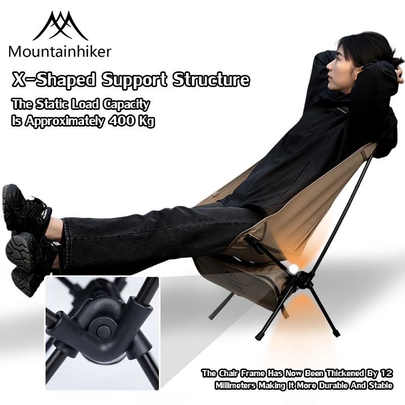 كرسي قمر قابل للطي خفيف الوزن  - مراجعة Outdoor Camping Lounge Chairs وسعره