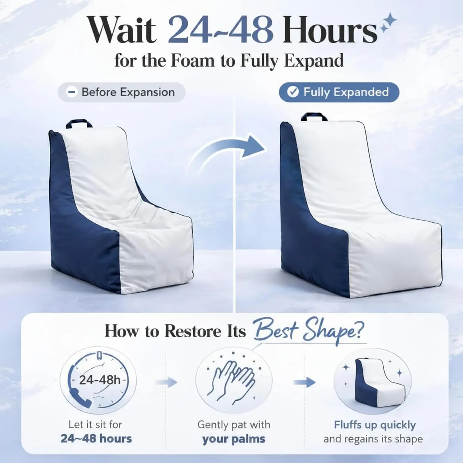 كرسي بين باج بحري مقاوم للماء  - مراجعة Outdoor Camping Lounge Chairs وسعره