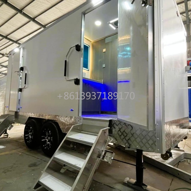 مقطورة متنقلة للحمامات والدش ل - مراجعة Portable Camp Toilet وسعره