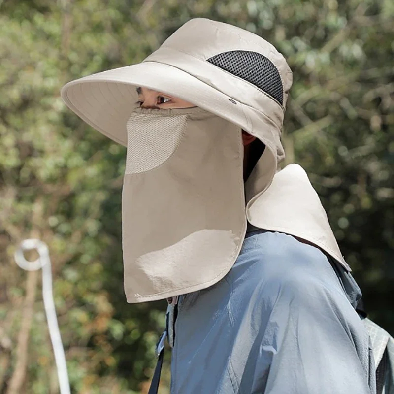 قبعات صيفية للحماية من الأشعة  - مراجعة Outdoor Camping Hat وسعره