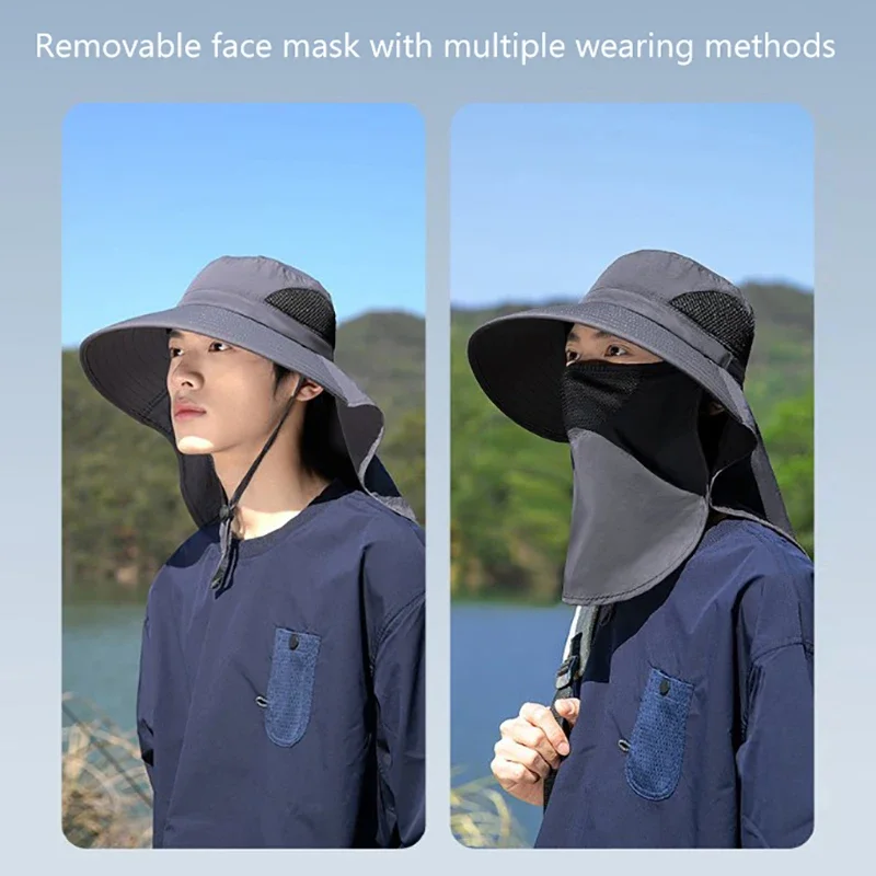 قبعات صيفية للحماية من الأشعة  - مراجعة Outdoor Camping Hat وسعره
