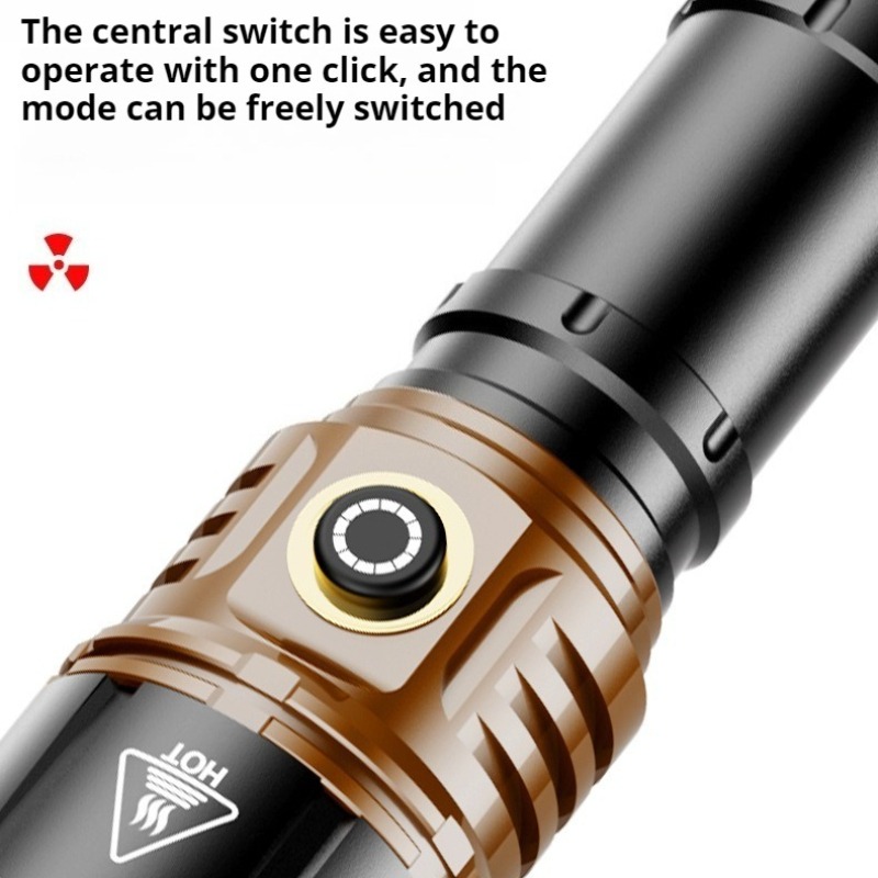 مصباح يدوي LED قوي عالي الطاقة - مراجعة Outdoor Camping Lighting وسعره