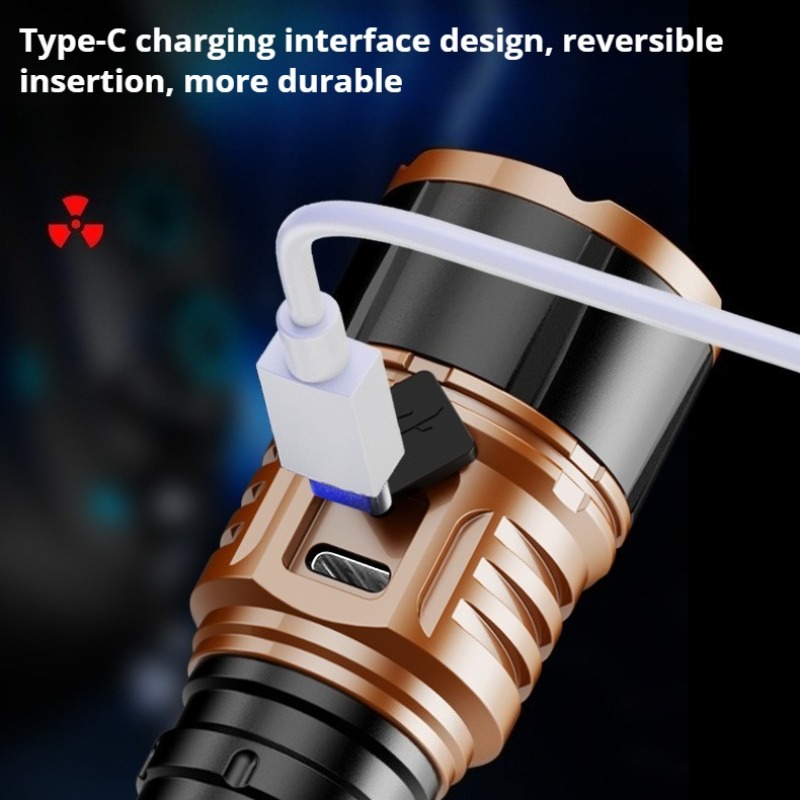 مصباح يدوي LED قوي عالي الطاقة - مراجعة Outdoor Camping Lighting وسعره
