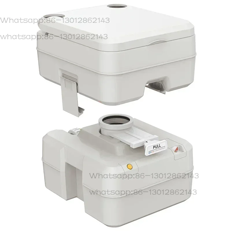 مرحاض متنقل سعة 20 لتر، ملحقات - مراجعة Portable Camp Toilet وسعره