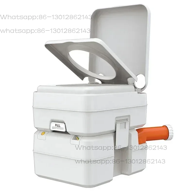 مرحاض متنقل سعة 20 لتر، ملحقات - مراجعة Portable Camp Toilet وسعره