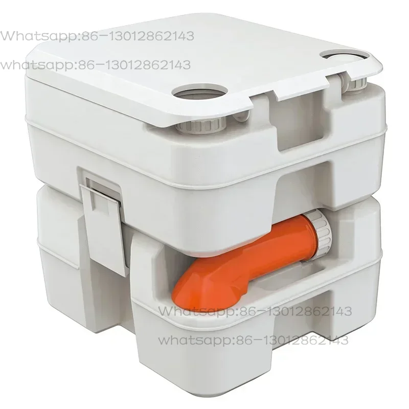 مرحاض متنقل سعة 20 لتر، ملحقات - مراجعة Portable Camp Toilet وسعره
