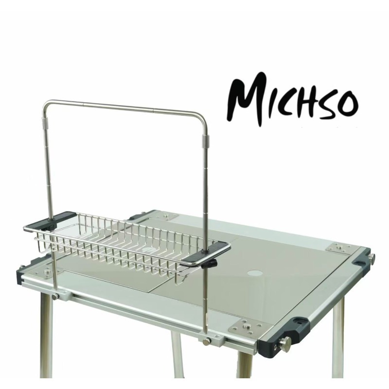 حامل تمديد طاولة التخييم متعدد - مراجعة Outdoor Camping Table With Storage وسعره