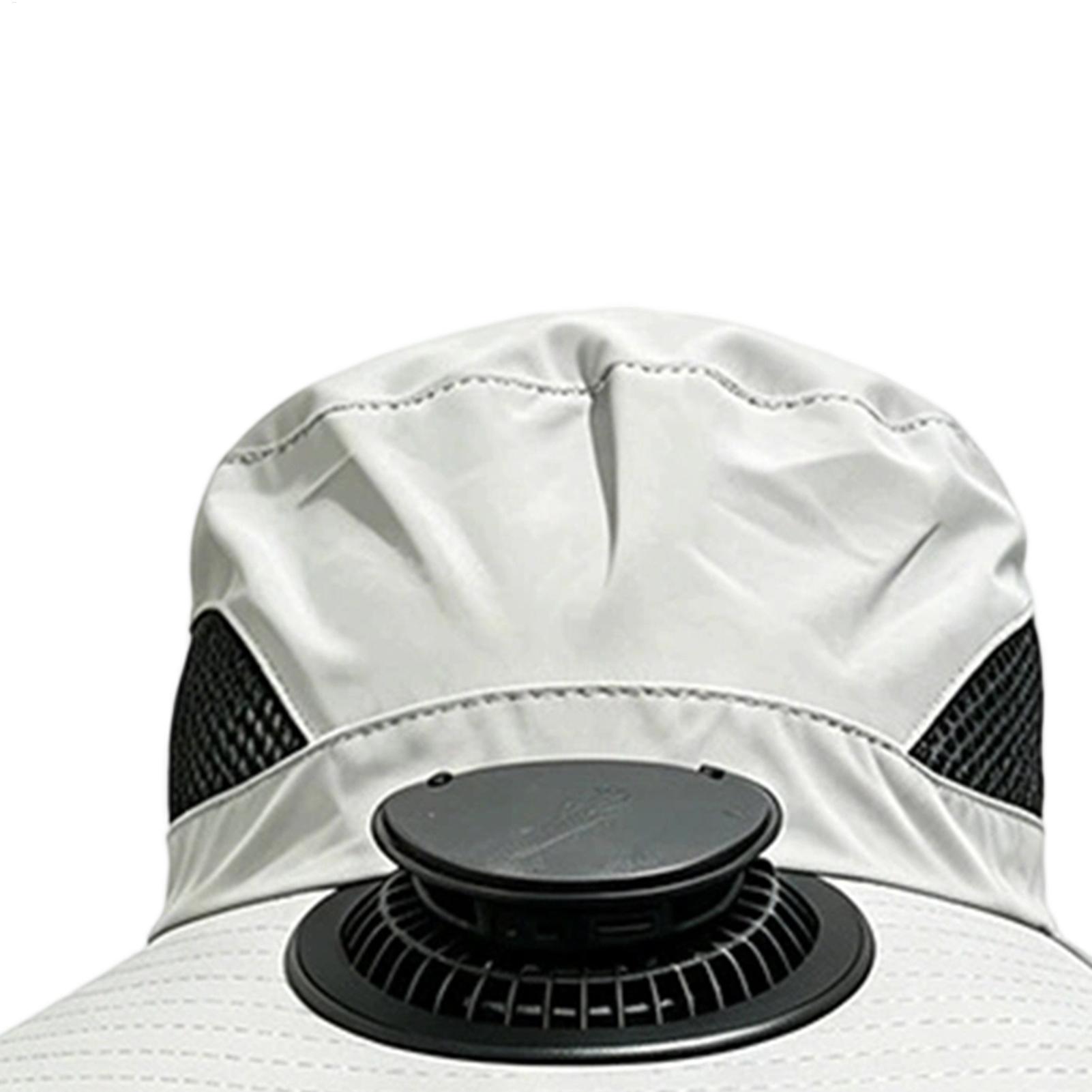 قبعة صيد مزودة بمروحة، قبعة خا - مراجعة Outdoor Camping Hat وسعره